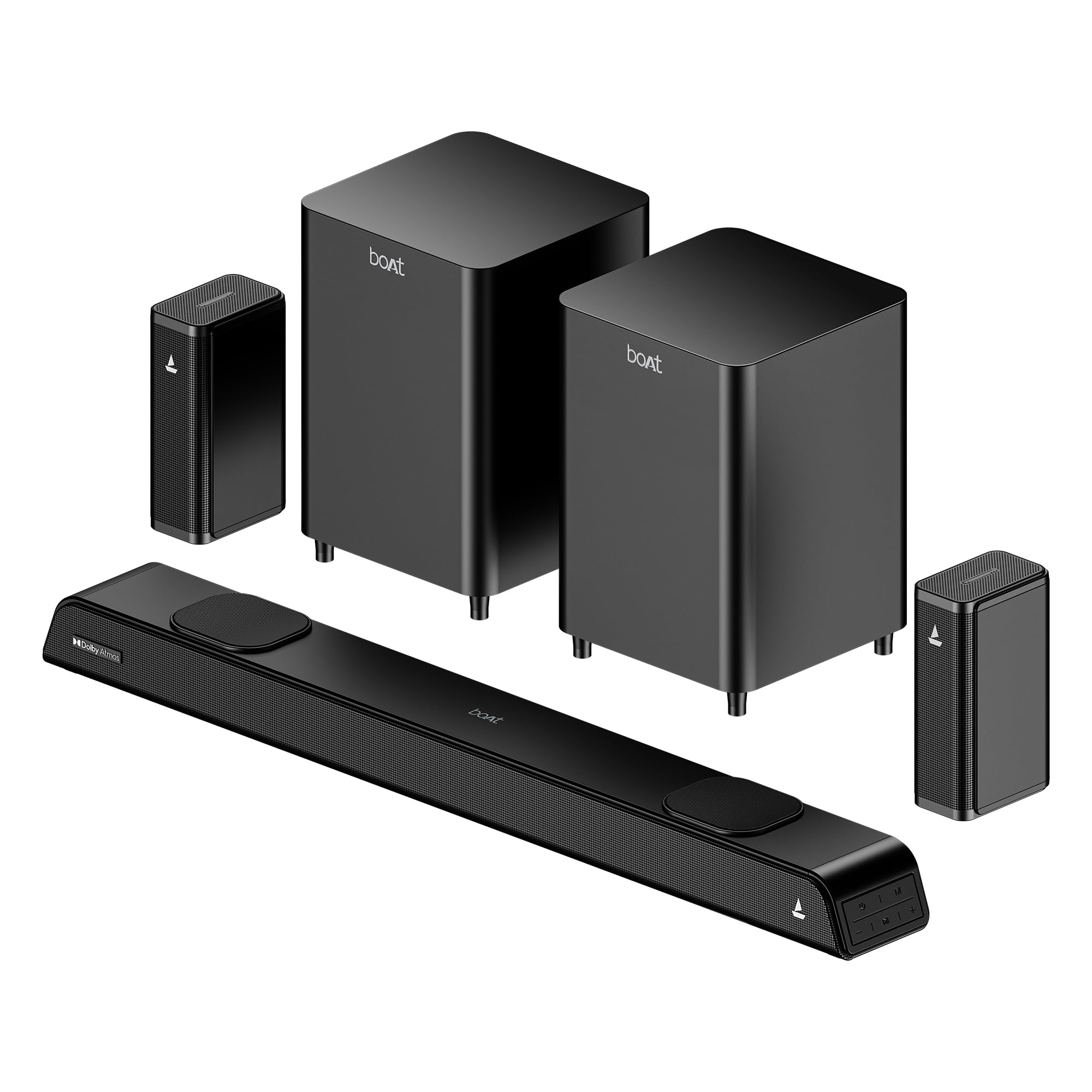 boAt Aavante 5.2.4 Prime 6250DA (2025 Launch), Dolby Atmos, 625W, 5.2.4CH(Dual Subwoofers & Wireless Satellites),Multi Connectivity, Bluetooth Sound bar, Home Theatre Soundbar Speaker (Premium Black)-image-41
