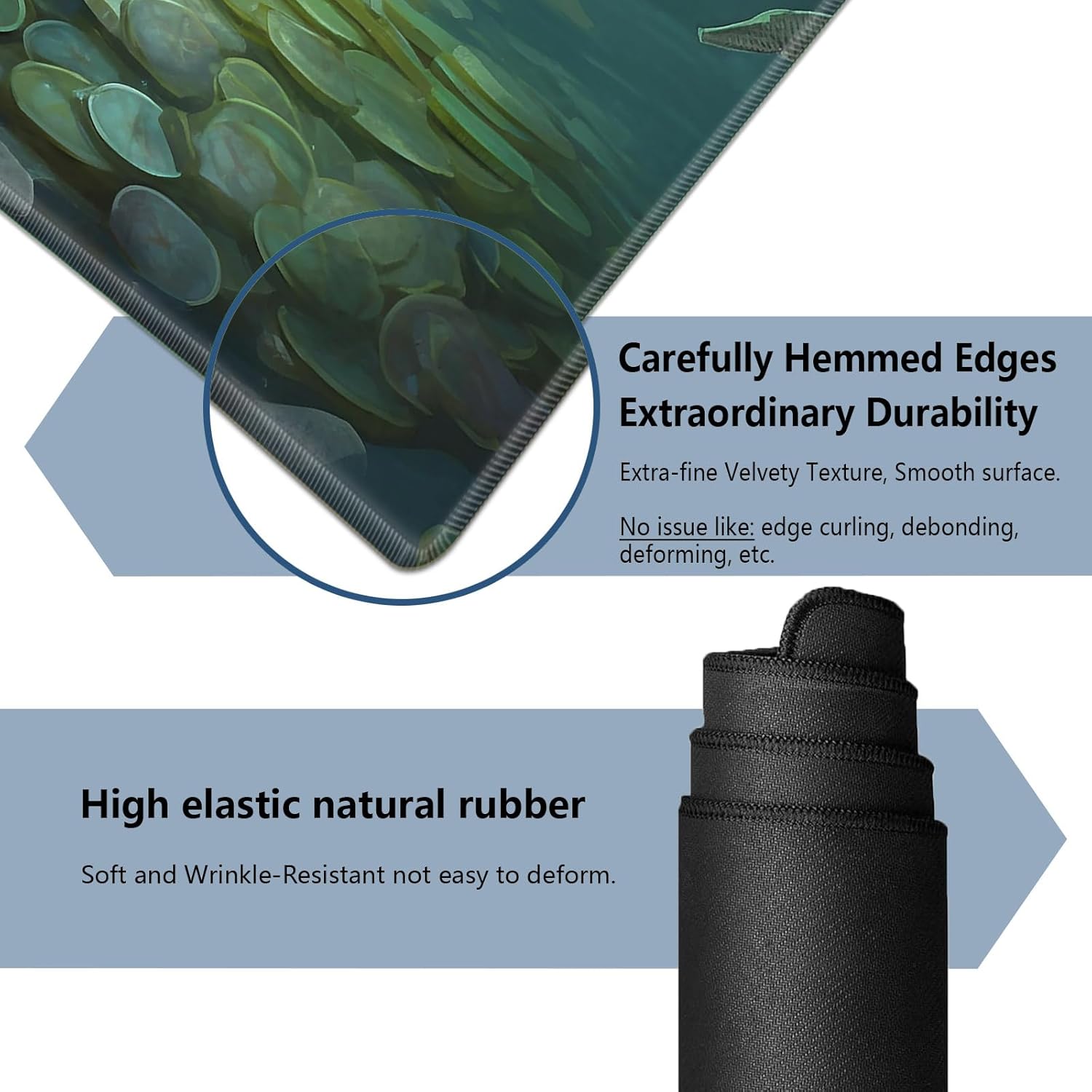 for MTG Playmat 24" x 14" with High Elastic Rubber Base Non-Slip Rubber Sole HD Printing for TCG Mat Magic Playmats MTG Game Mat, A Raccoon Gold Coin