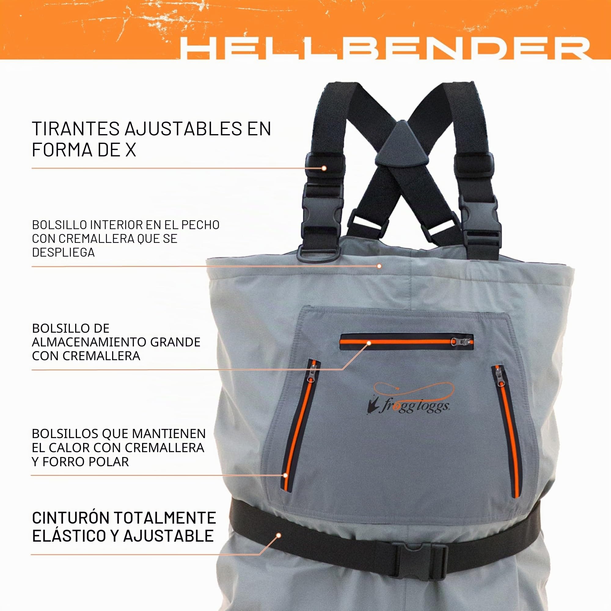 Frogg Toggs Hellbender Botas de pesca impermeables y transpirables para la pesca