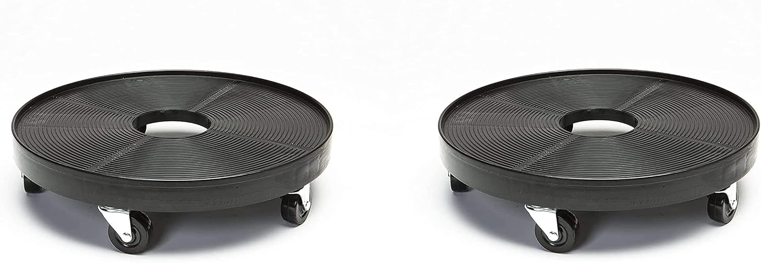 Devault 722802 16in Plant Dolly, 16, Black (?wo ?ack, Black)