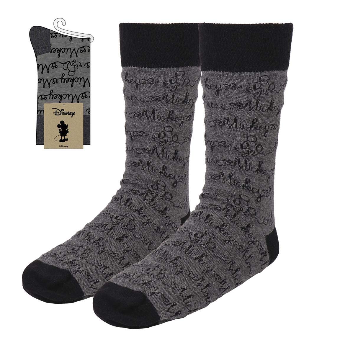 CERDÁ LIFE'S LITTLE MOMENTS Men's Calcetines Mickey para Adultos - Licencia Oficial Disney Socks for Adults Official License, opacity, Multicolor, 40-46