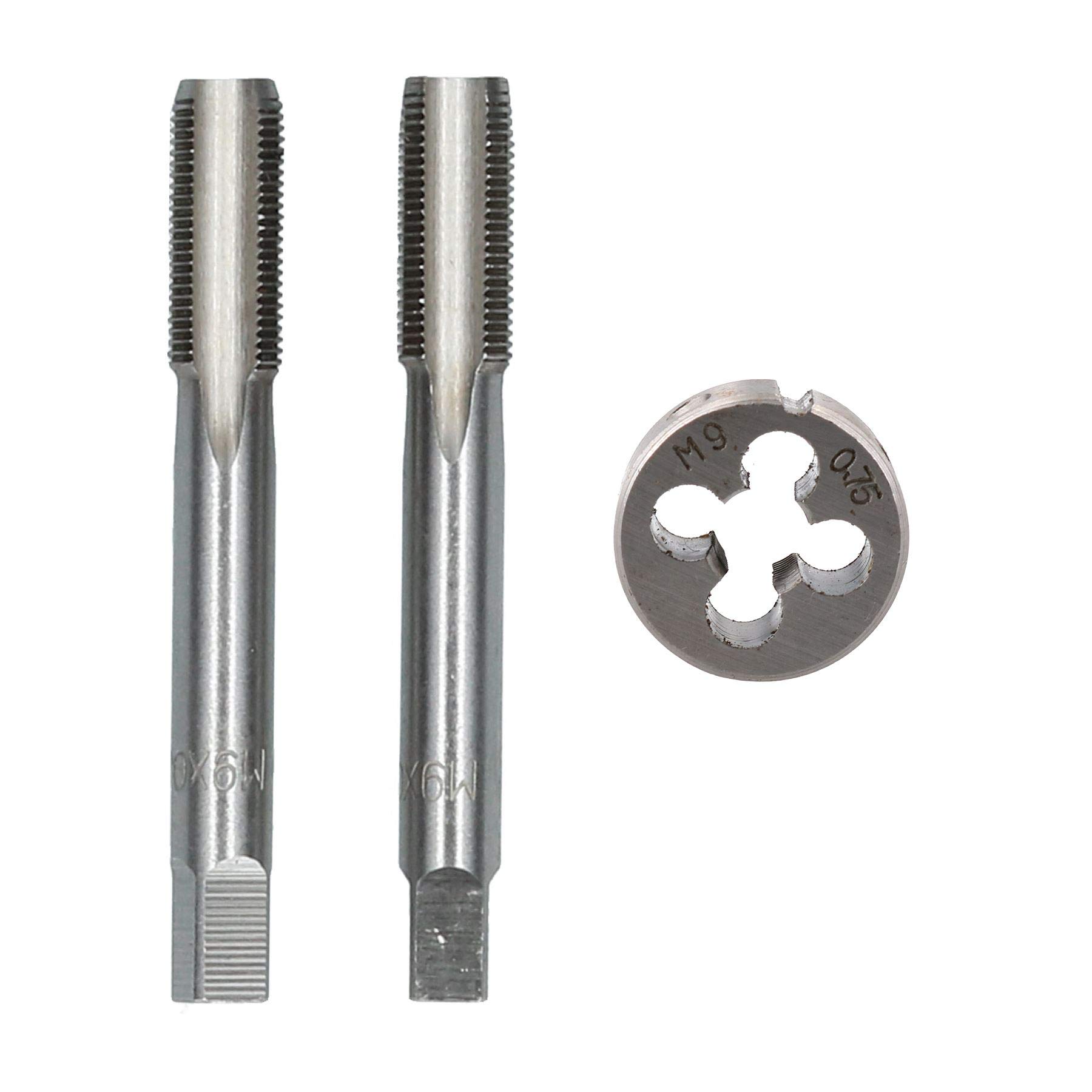 Ab Tools M9 X 0.75Mm Metric Tap And Die Tungsten Steel Taper And Plug Td024_td059