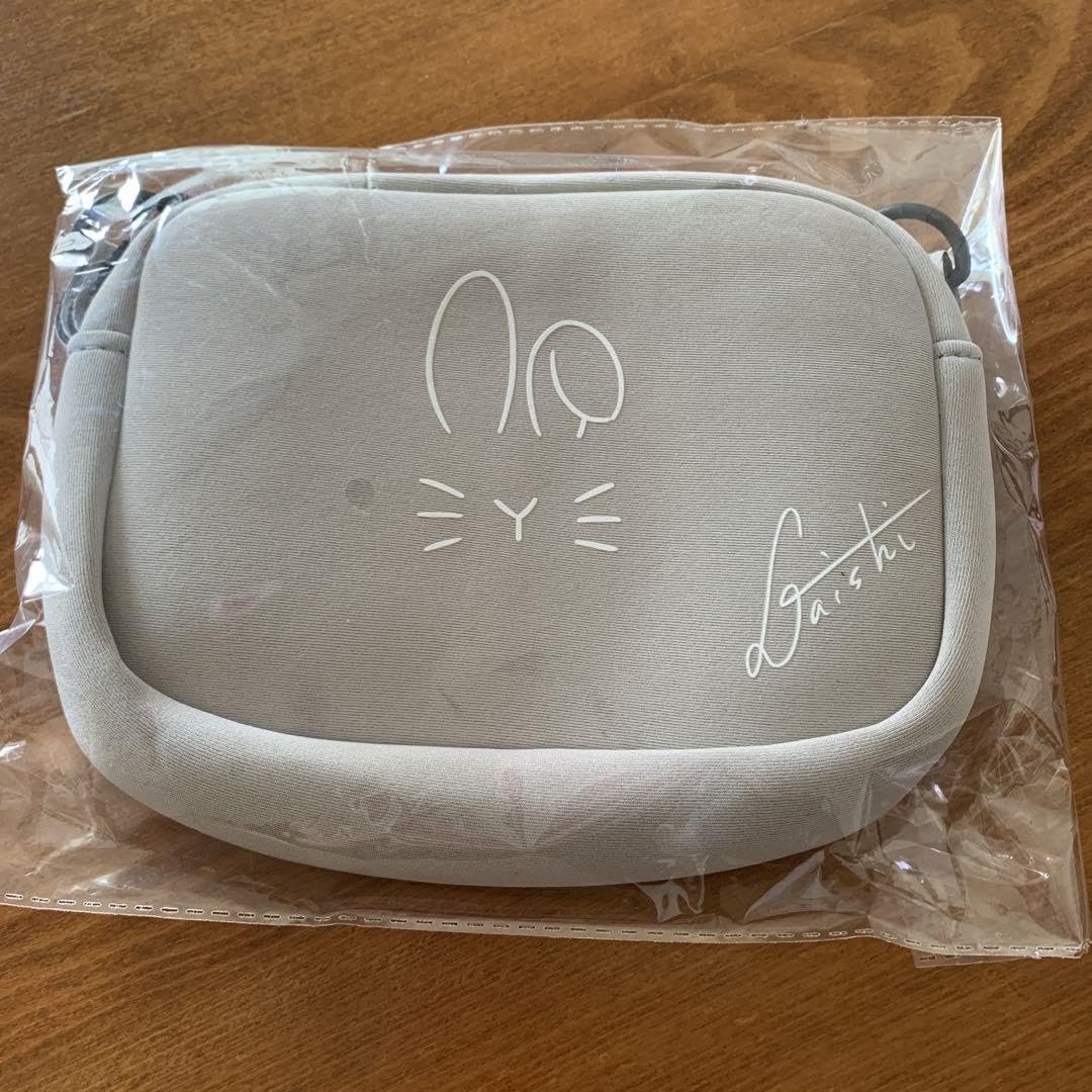 WANDS　上原大史プロデュース「うさぎポーチ」プリントサイン入り　未開封 WANDS 上原大史プロデュース「うさぎポーチ」プリントサイン入り