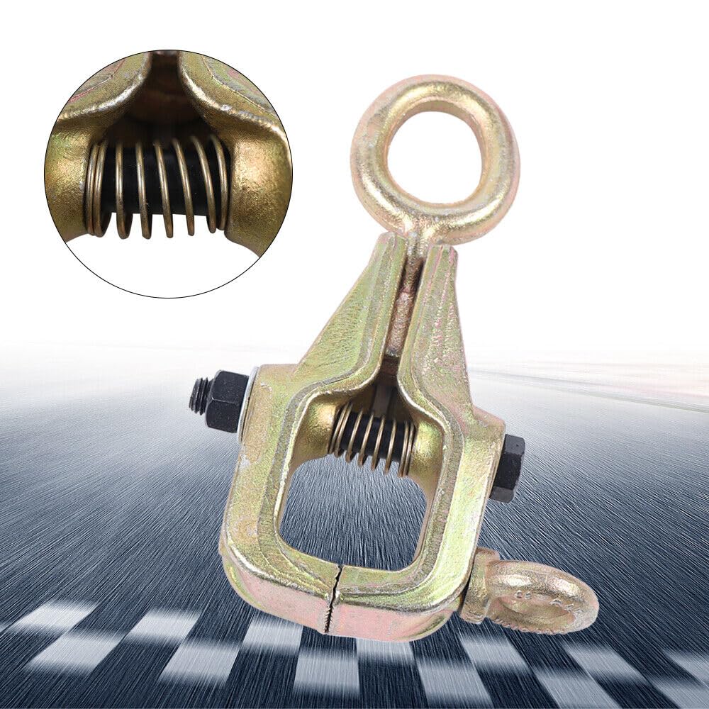 Pince de traction auto-serrante, pince de carrosserie supérieure et droite de 5 tonnes, poignées de cadre auto-serrantes à 2 voies pour réparation de carrosserie de voiture