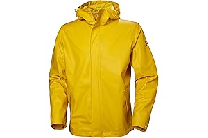 OTU Men's Lightweight Waterproof Hooded Rain Jacket