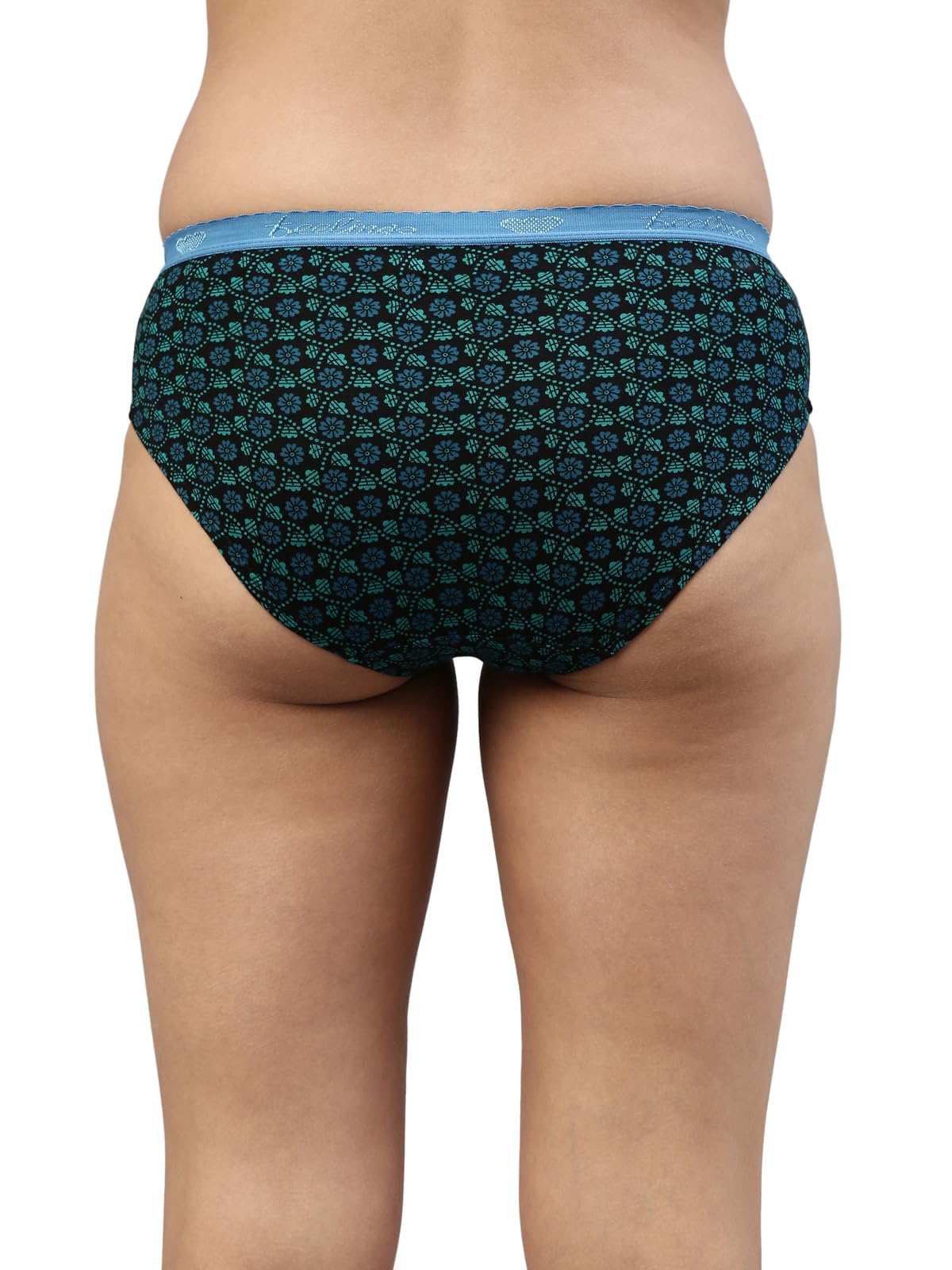 VIP Feelings - Calzones hípster elásticos para mujer, de algodón, estampados, varios colores lisos