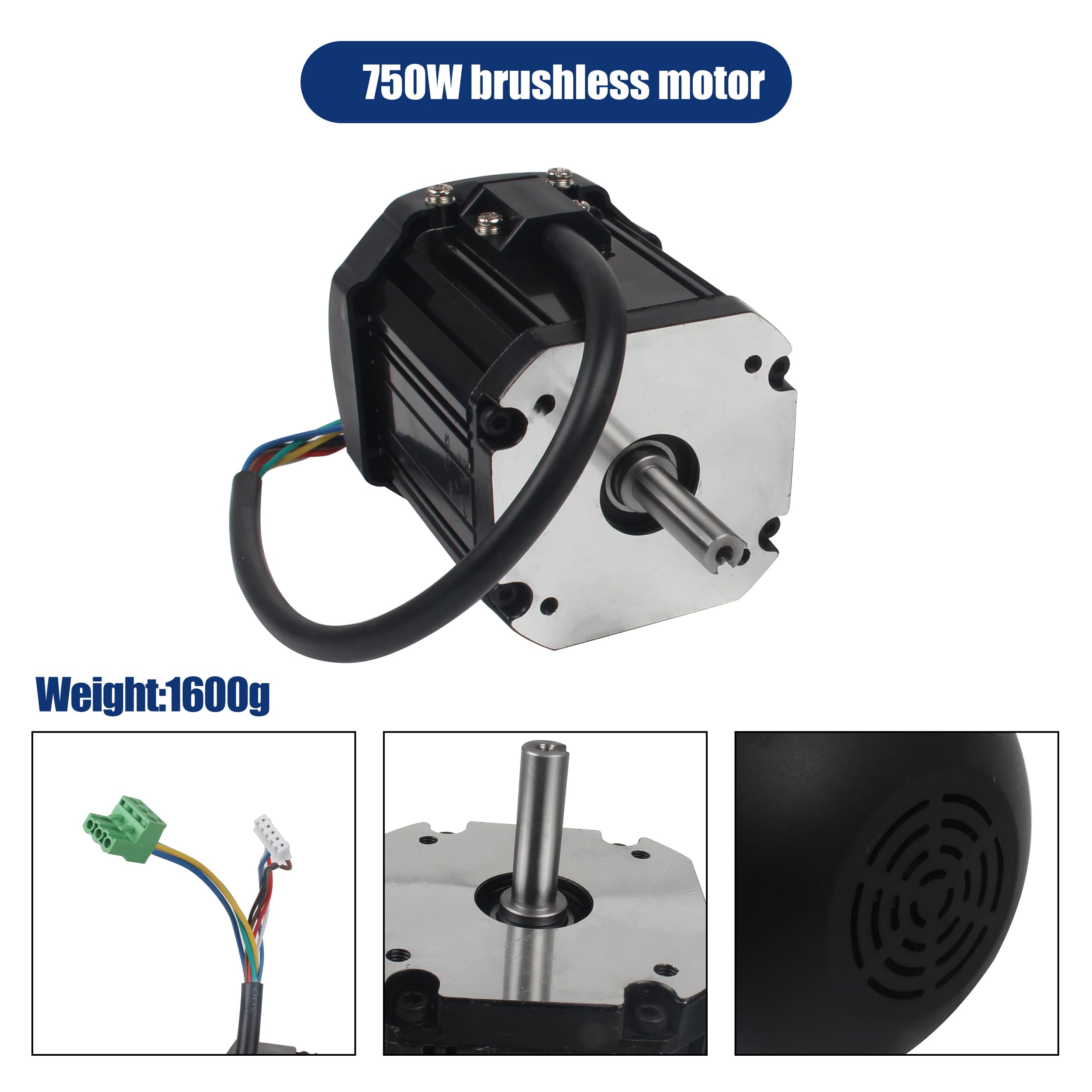 【ヒョードル】モーター 750w Amazon | RATTMMOTOR 旋盤マシンスピンドルモーターキット DC