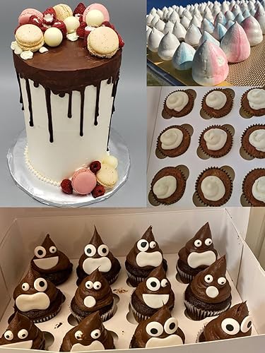 Miniatura 2 de Juego de puntas redondas grandes para tubería 6 piezas, #12 1A 2A 3A R16L R18L punta redonda para macarrones, suministros profesionales de horneado