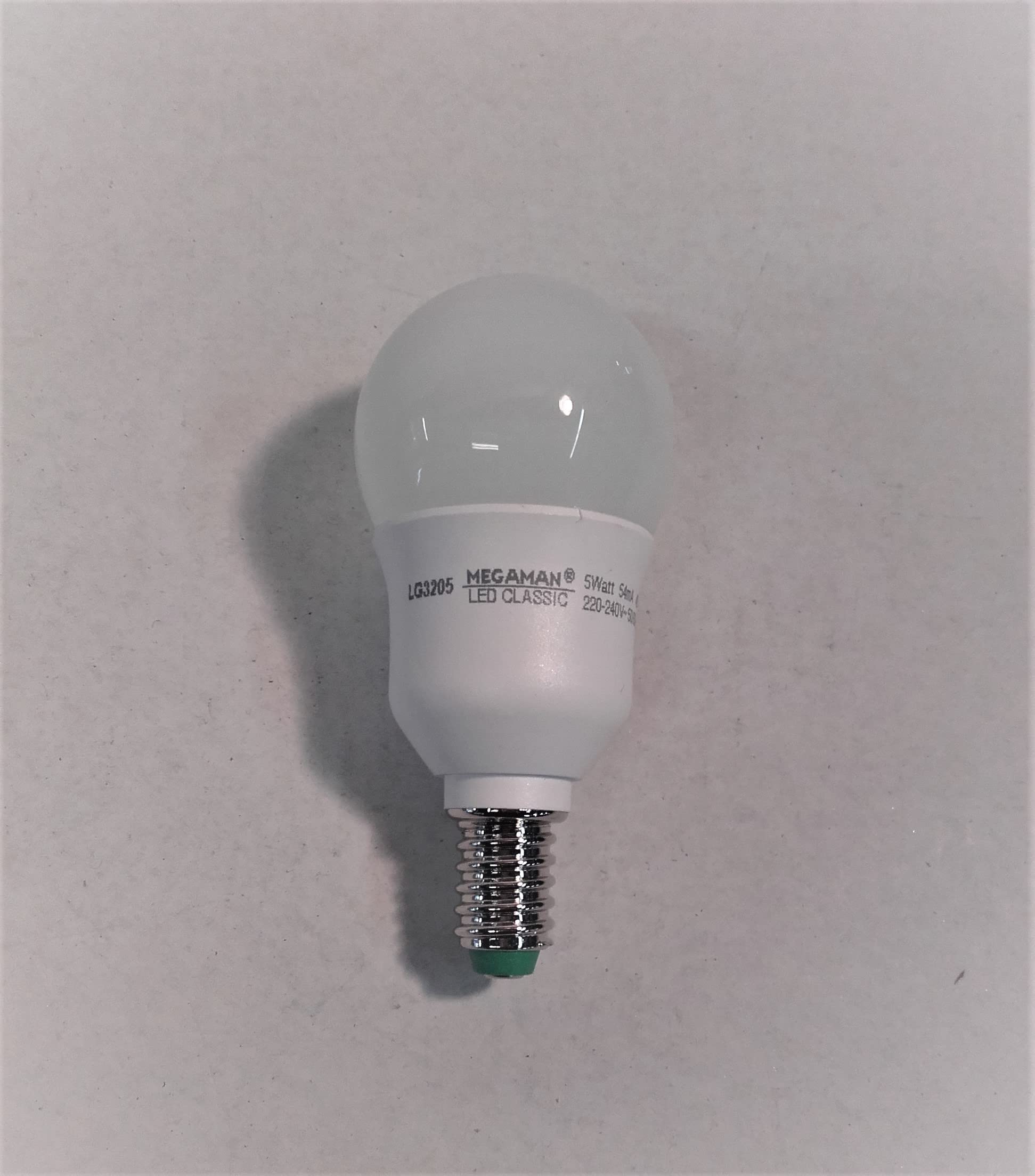 MEGAMAN _ Bulb _ Spherical LAMP IP54 / E14 / 5W / 400LM / 4000K / 15,000 HRS _MM04502