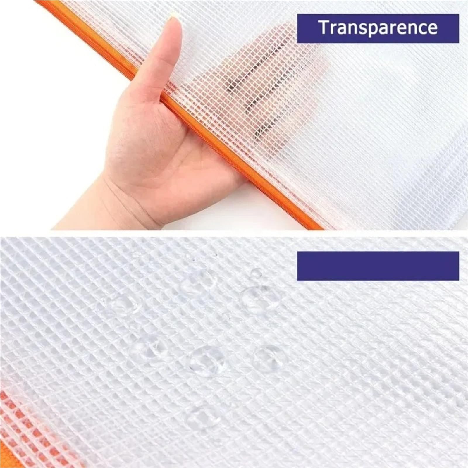 Lot de 24 pochettes zippées A4 A4 en maille transparente à fermeture éclair multi-usages pour le bureau, la maison, les cosmétiques, les fournitures