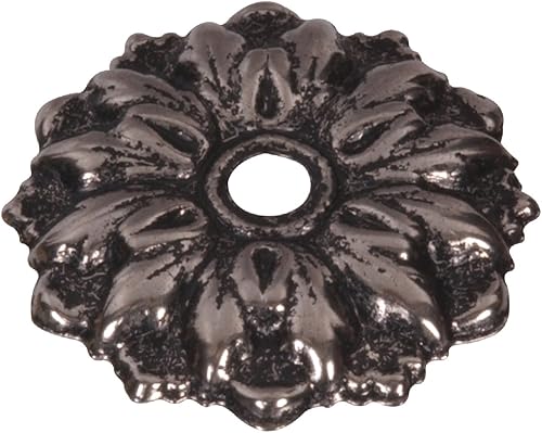 Hillman Roseta de plata antigua (tamaño de 1")