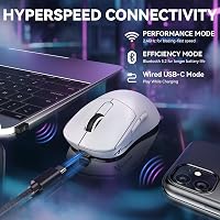 VGN GAMEPOWER Attack Shark X3MAX Wireless Gaming Egér 42000DPI, 49g Ultralight, 200h Akkumulátor 6