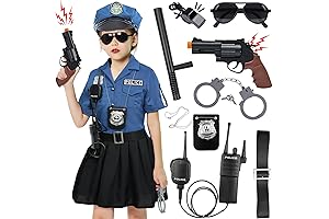 Girls Police Costume