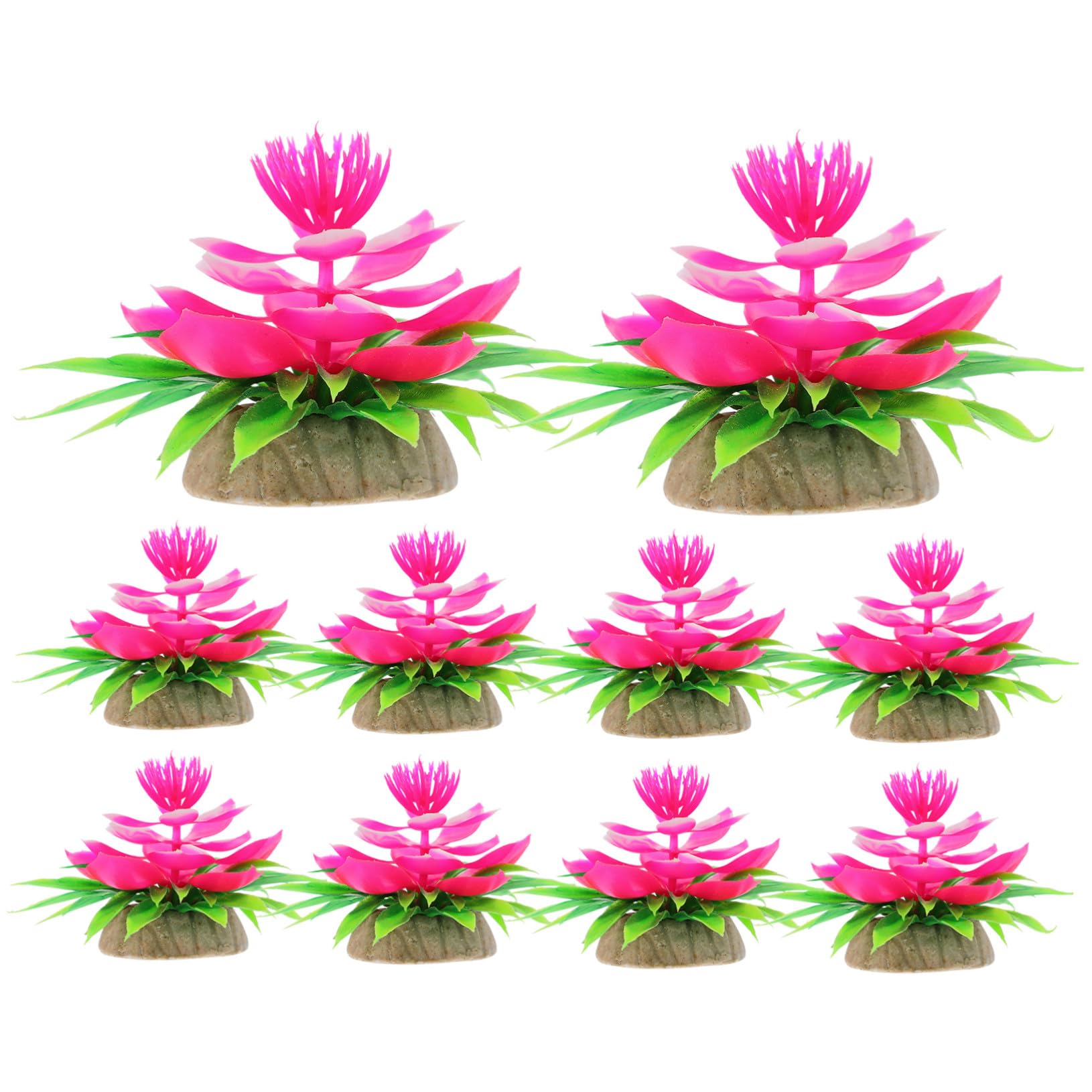 Adorno artificial para bandeja de sushi y platos decorativos de mesa 10 piezas
