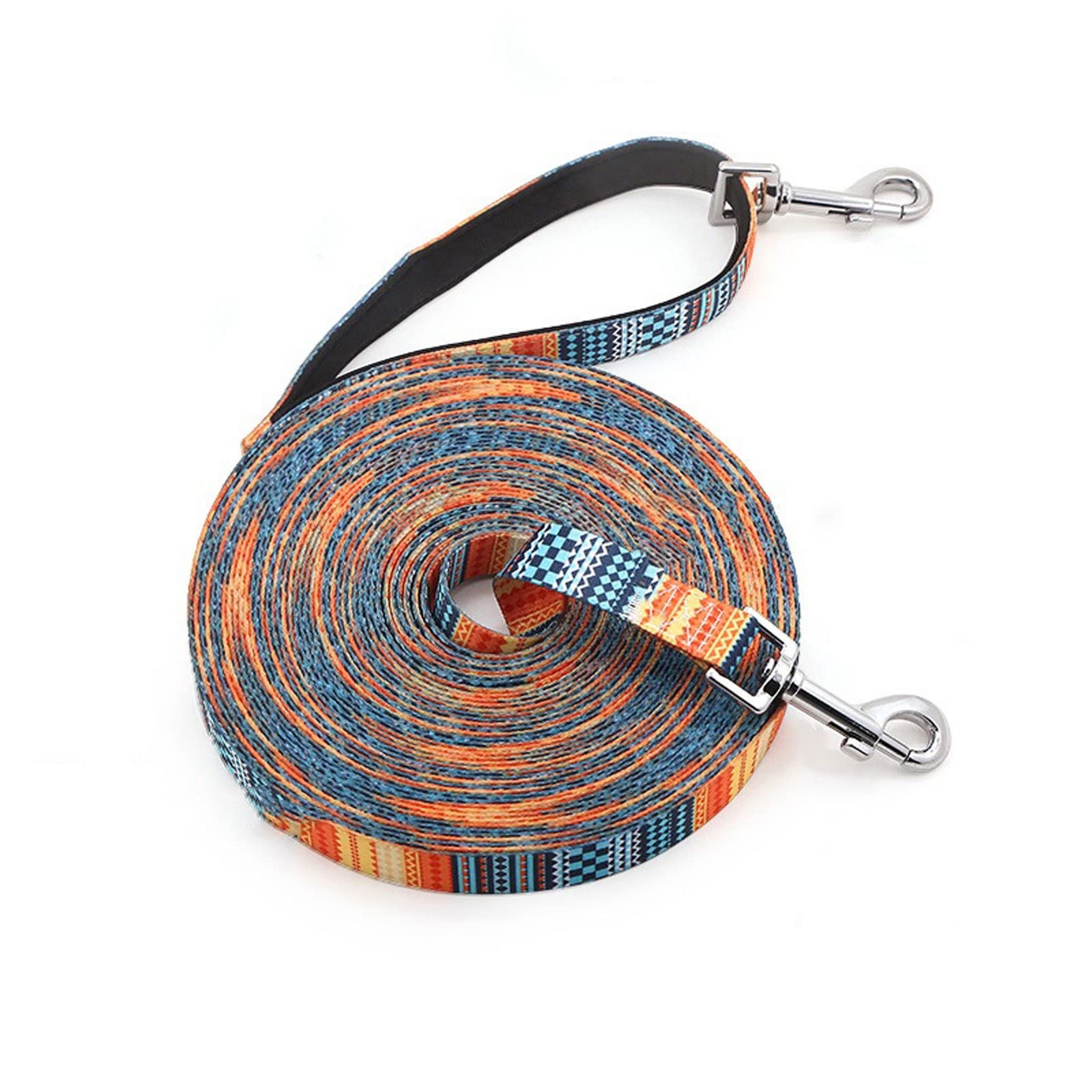 XIANGFAGS Correa Perro Correa for perros de 4,5 m, 6 m, 9 m, 15 m, pequeño cachorro grande, dos correas for perros, entrenamiento de recuperación, seguimiento, obediencia, cuerda larga for escalar mon