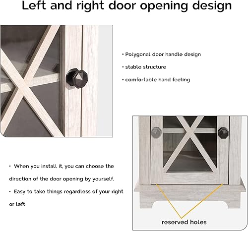 Miniatura 6 de NBBOTBOT Mesa auxiliar con estación de carga, mesa auxiliar con puertos USB y tomas, mesita de noche con estantes ajustables, mesa auxiliar estrecha