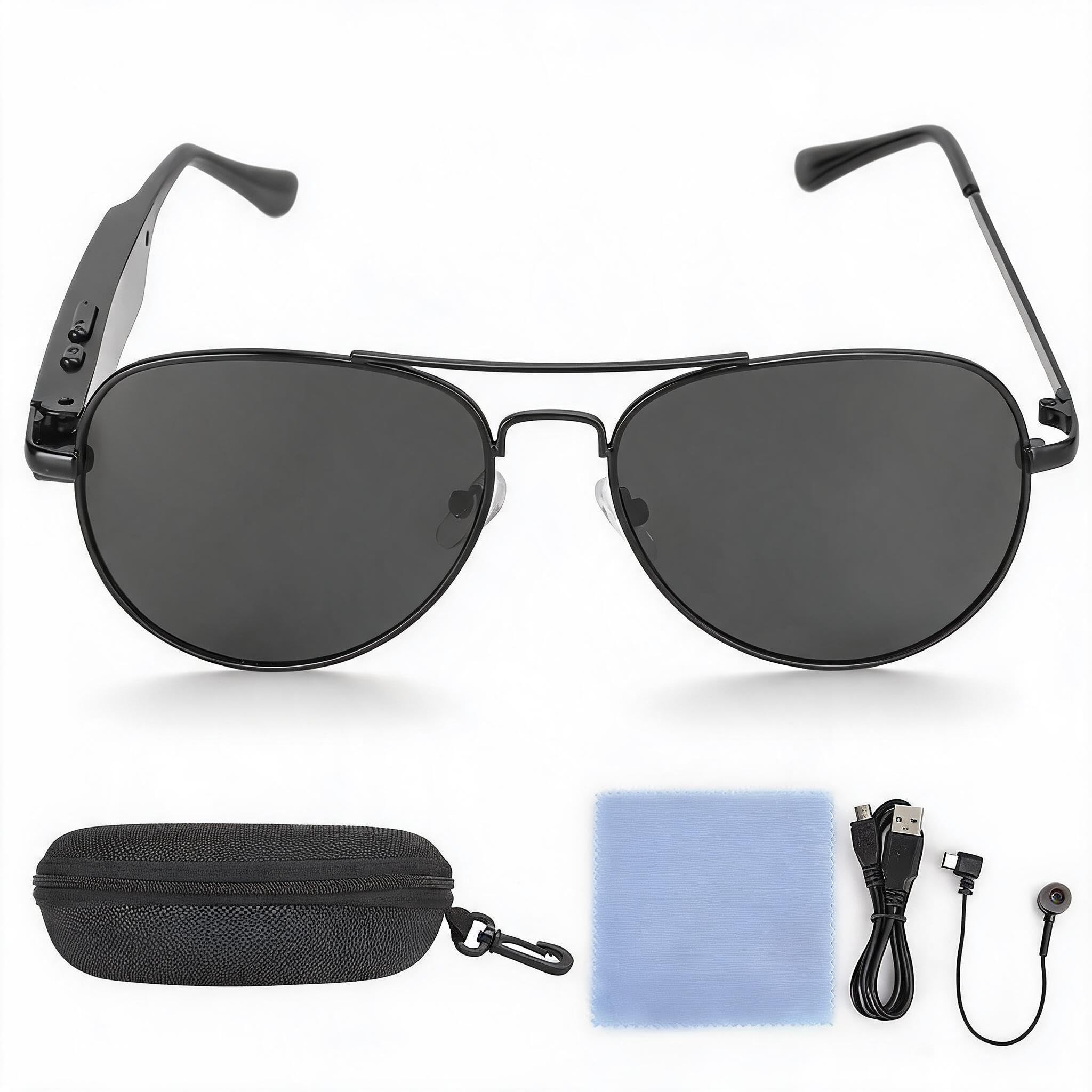 Smart Glasses Bluetooth 5.0 Audio Sunglasses Calls Music Audio Outdoor Headphone Sunglasses-image-39