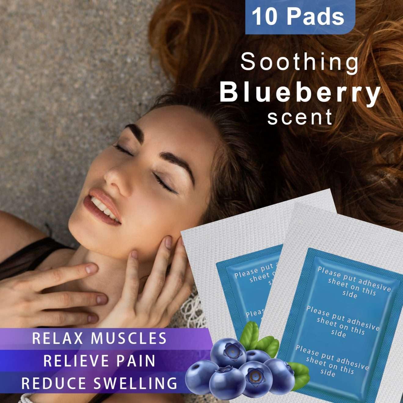 Buy Now Detox Foot Patches For Remove Toxins,10 Pads Blueberry Deep ...