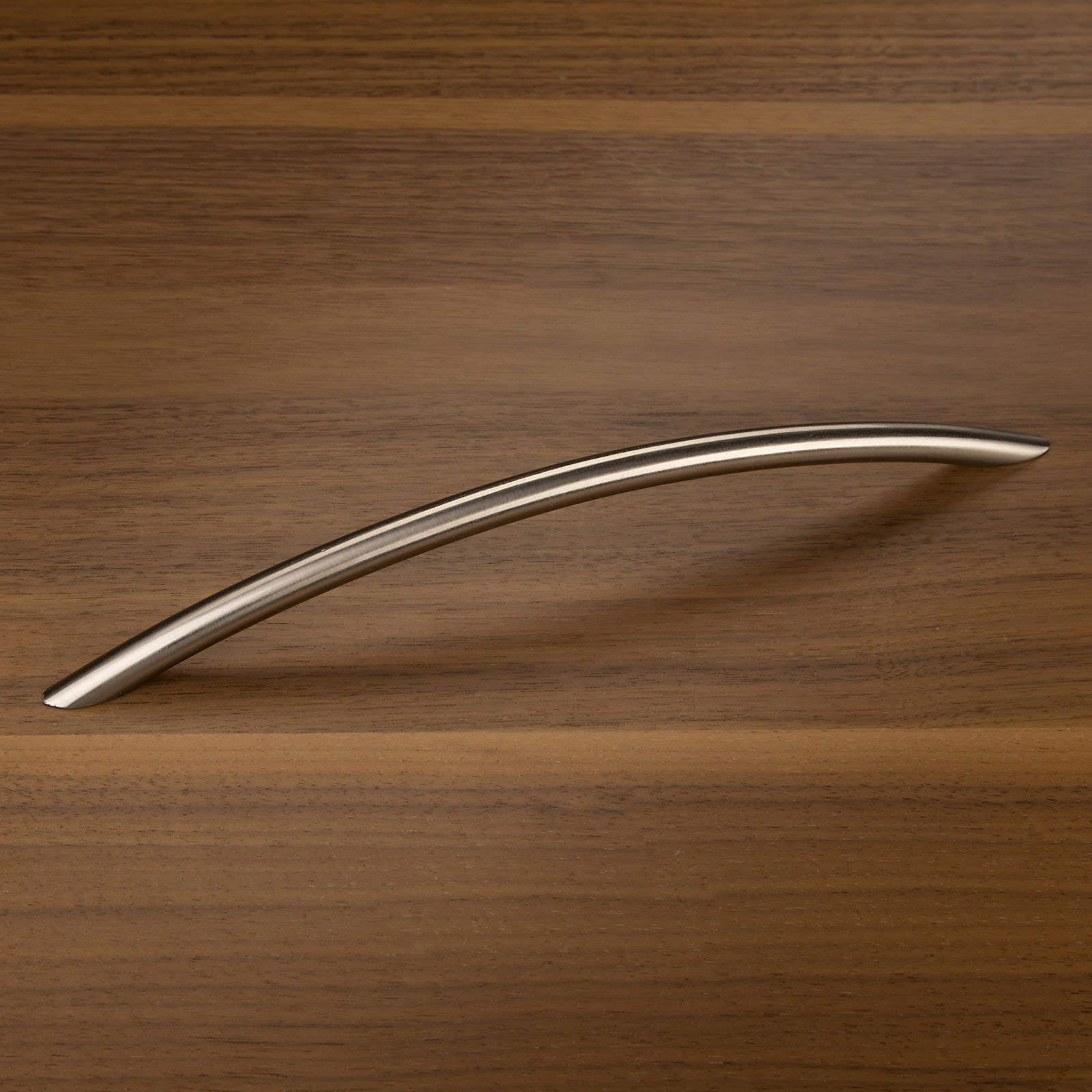 Jaladera Gala 128 Níquel Satinado Cepillado