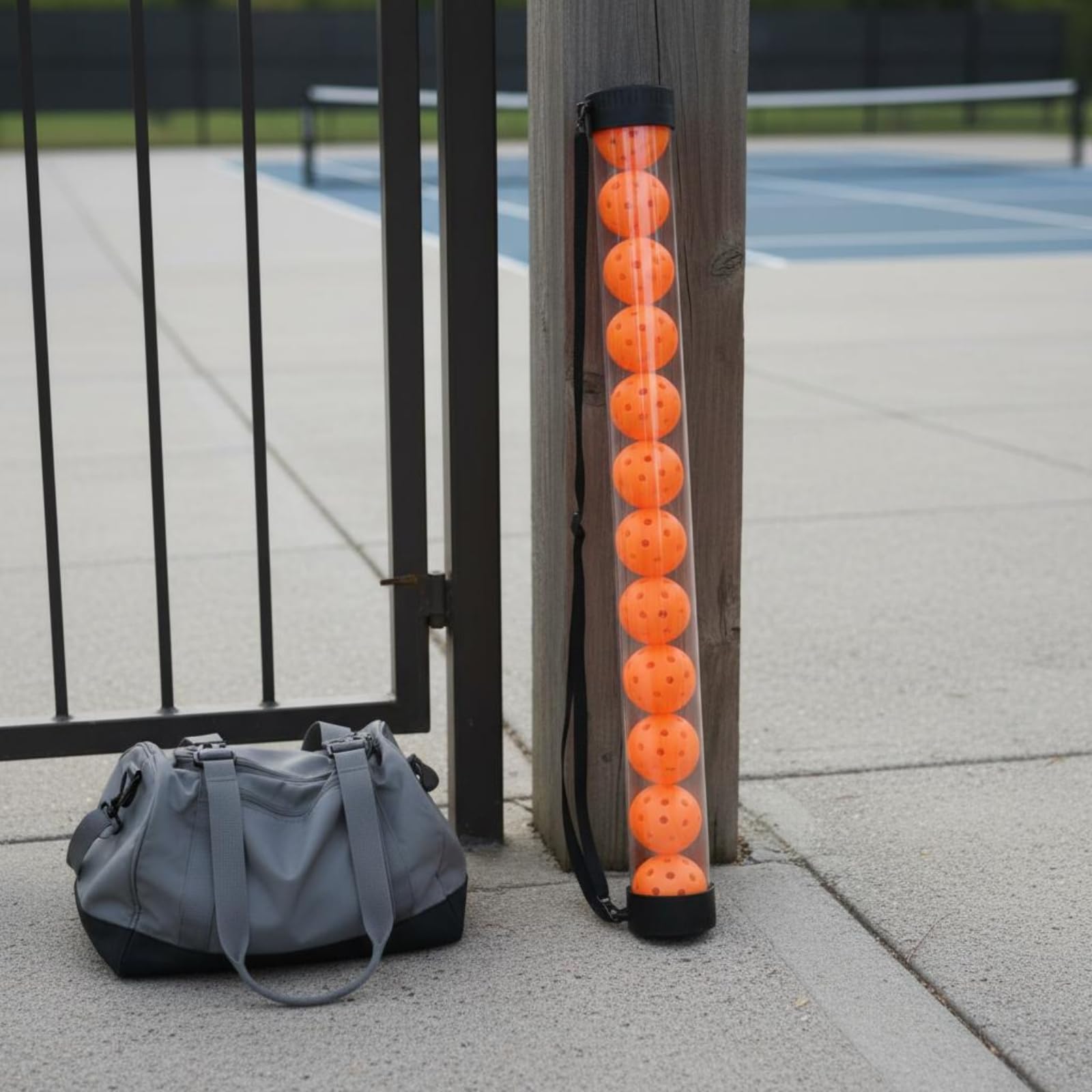 Tubo Raccogli Palline senza Chinarsi Raccoglipalle Tennis Raccolta Rapida Attrezzatura Sportiva per Allenamento Sportivo