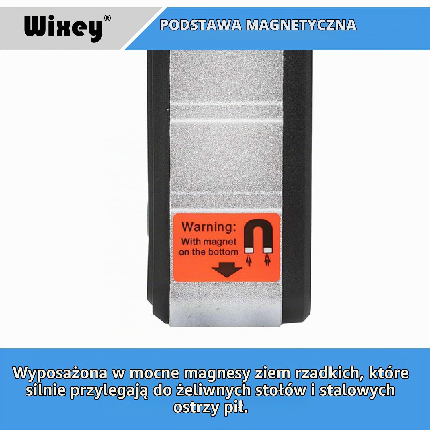 Wixey Wr300 cyfrowy miernik kątowy typu 2 z podświetleniem (standard WR300)