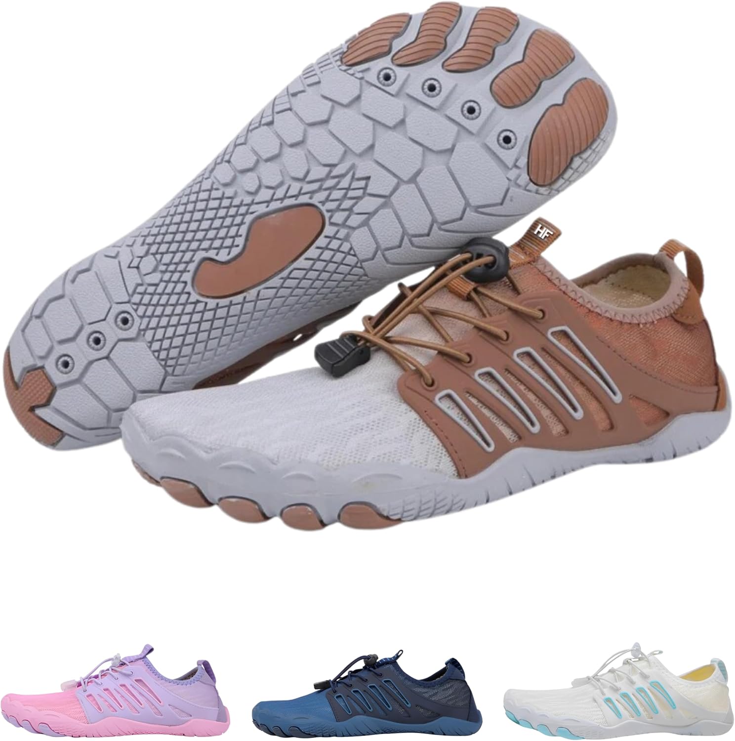 Colson Pro Barefoot Shoes for Men & Women – Lightweight, Non-Slip, Quick-Dry Minimalist Shoes with Wide Toe Box, Arch Support, Flexible Thin Soles for Walking, Running, Gym