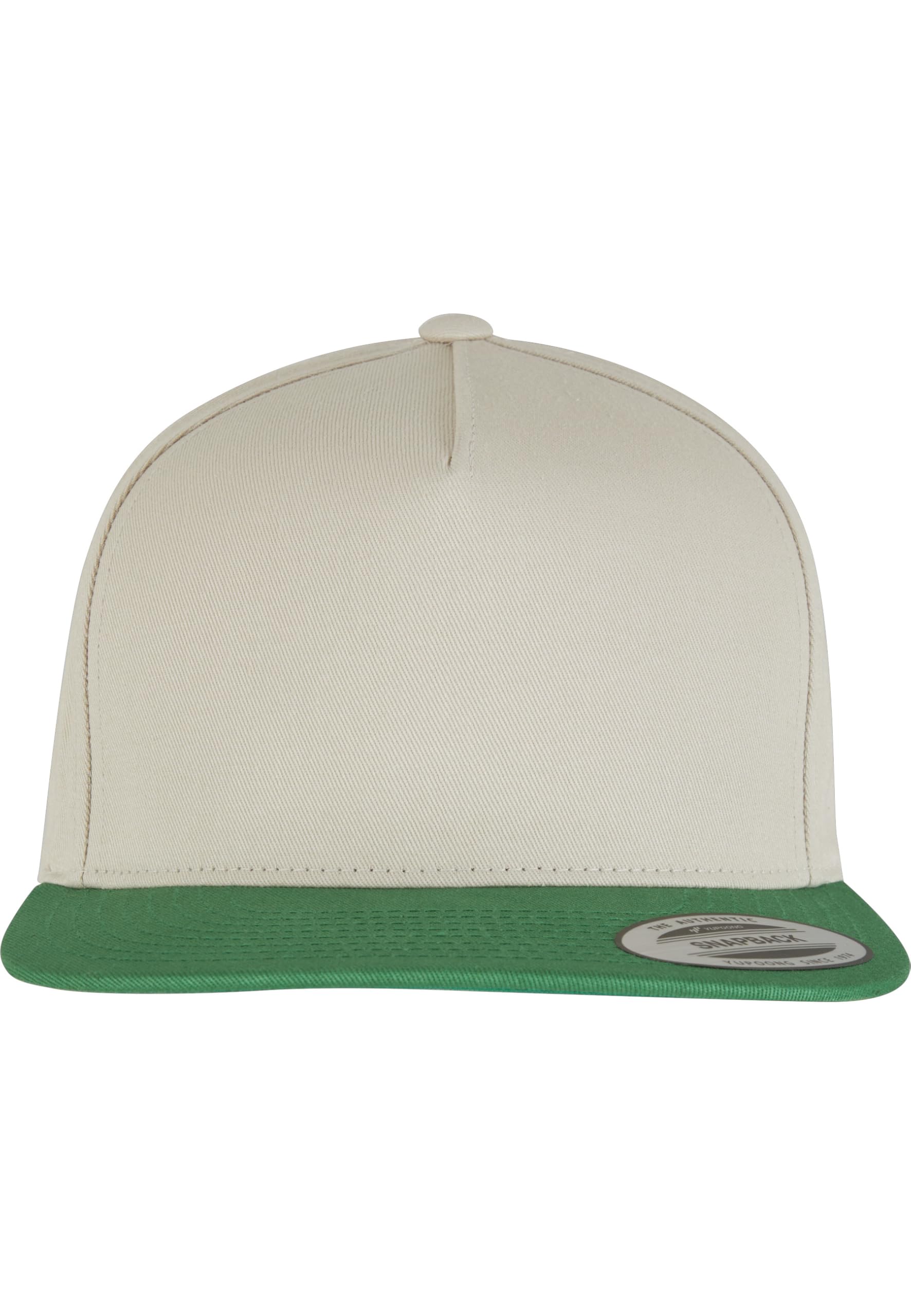 Flexfit Unisex Beige 5 Panel Cap Classic