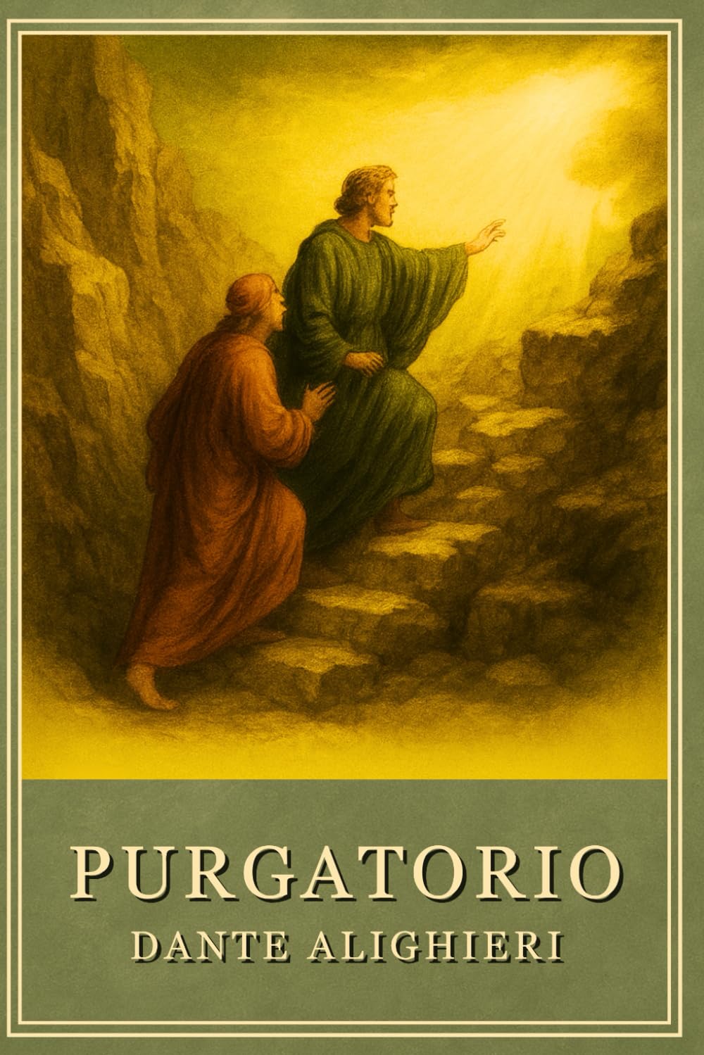 Purgatorio: La Divina Commedia, Volume II - Edizione integrale illustrata con parafrasi moderna