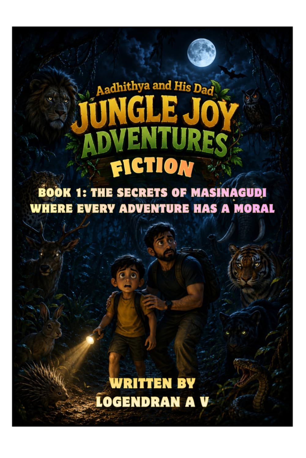 Aadhithya and His Dad: Jungle Joy Adventures Fiction: Book 1: The Secrets of Masinagudi (Aadhithya and His Dad - Adventures)