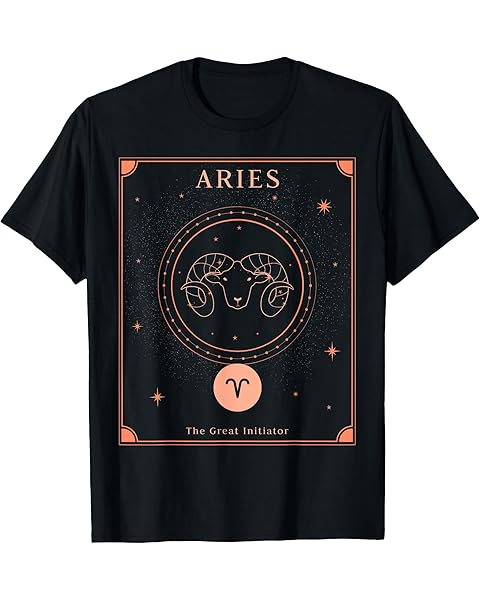 Aries The Great Initiator Zodiac T-Shirt