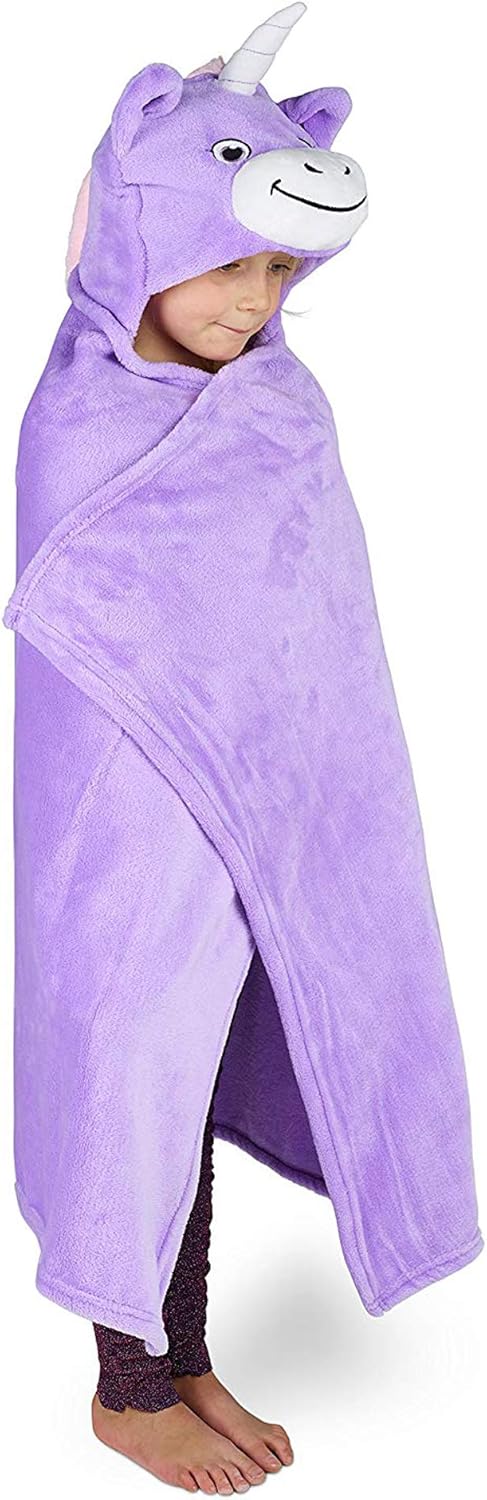 coperta con cappuccio per bambini gatto