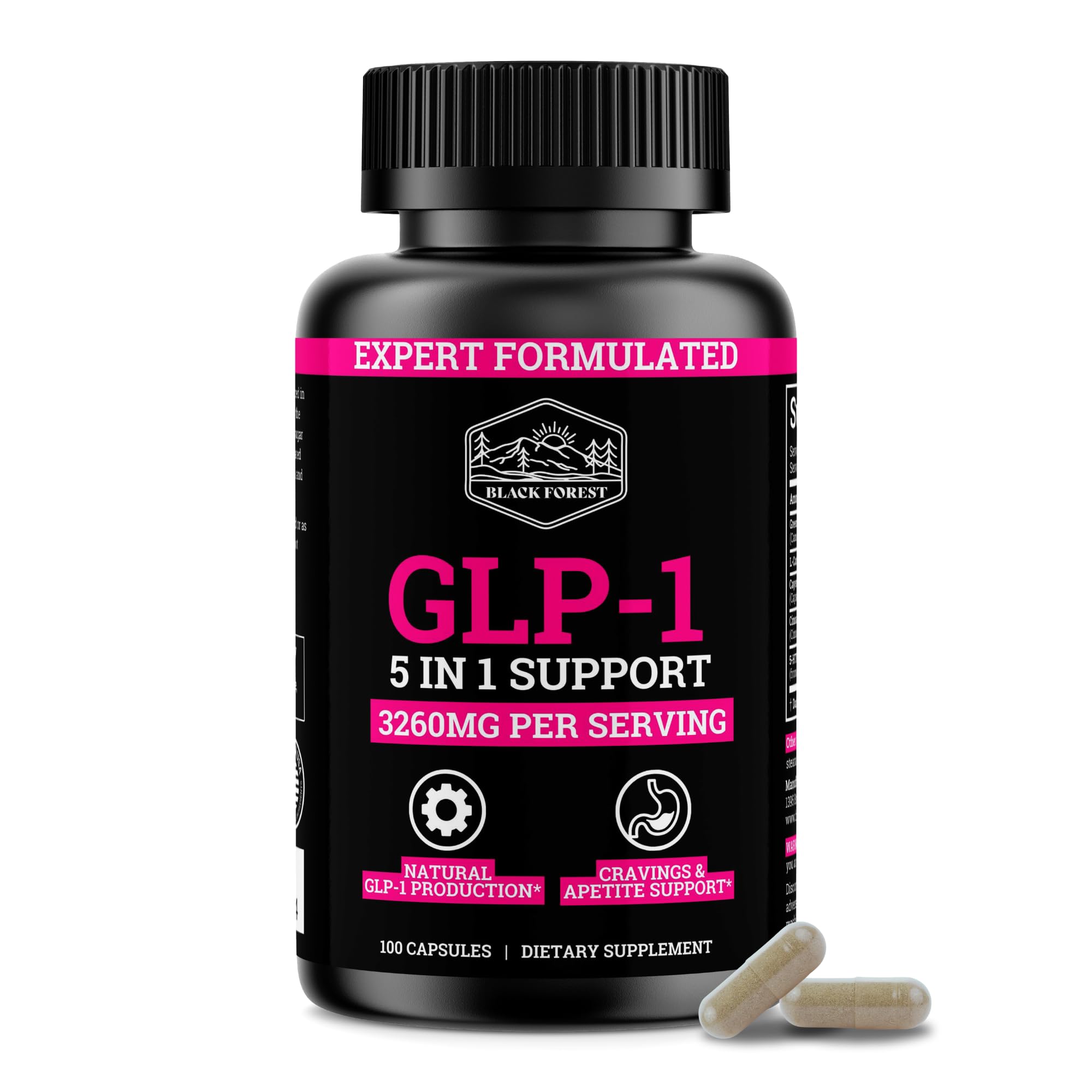 black forest glp 1 review Amazon.com: GLP-1 Supplement Support (GLP-1 Supplement Women) GLP Activate  with GLP-1 Probiotic & Green Tea Extract (5 in 1 GLP-1 Booster) 3260mg Per  Serving (1 Month Supply) For Metabolism Support : Health & Household