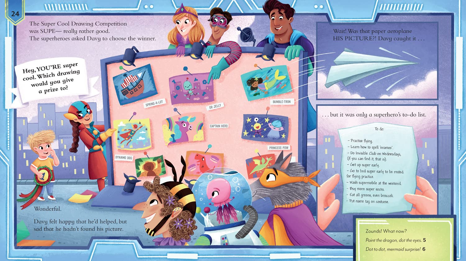 Pick a Story: A Superhero Mermaid Dragon Adventure: The brand new interactive illustrated picture book adventure for children where YOU choose the story!