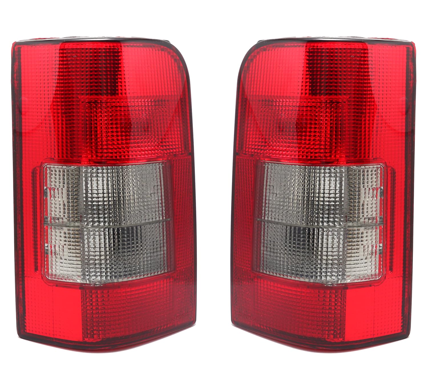 Jeu Feux Arrière Gauche Et Droit Pour Citroën Berlingo Peugeot Partner 1996-2005 - Sans Support Lampe Plastique Fumé