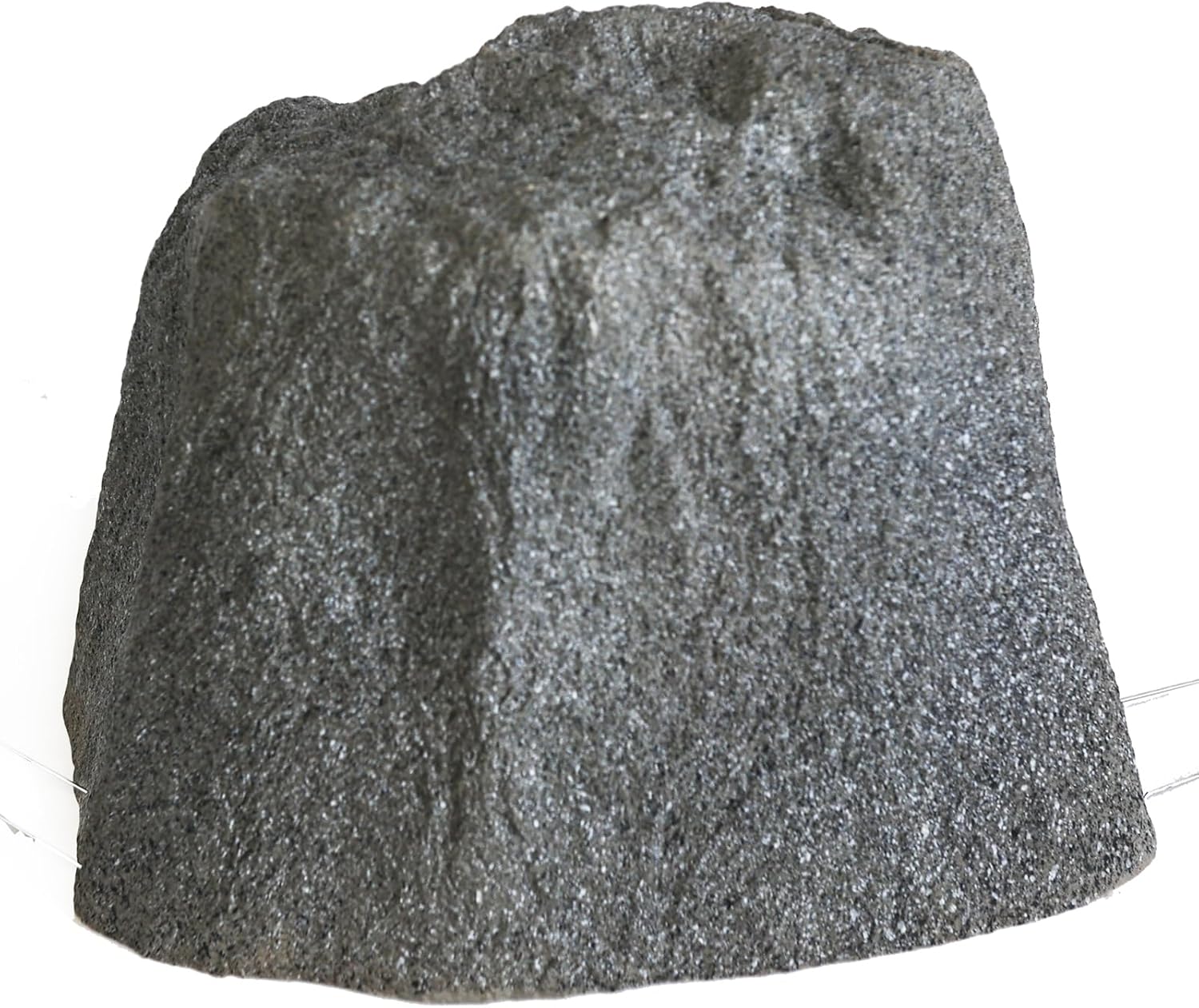 Outdoor Fake Rock Cover, Fiberglass Faux Stone for Landscaping, 13.6"x12.4"x18.6", Decorative Well Pump & Gas Meter Cover, Grey Plastic Rock Design L18.6"x W12.7"x H13.6" Gray