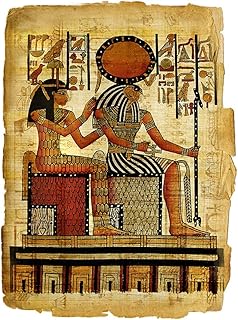 ART.COM Wall Art Print Ancient Egyptian Parchment by Maugli-l, 12" x 16"