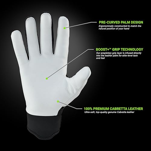 Miniatura 3 de Grip Boost Loaded - Guantes de bateo de béisbol con piel Boost Plus, tallas para adultos y jóvenes