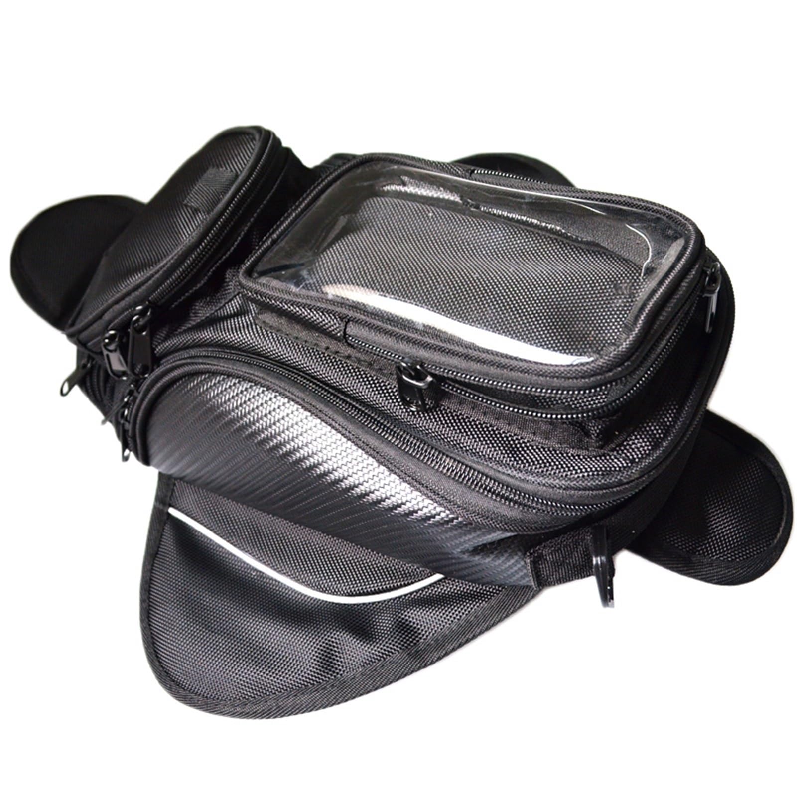 Bolsa Multifuncional Bolsa De Motocicleta Tanque Motor Impermeable Sillín Moto Magnética