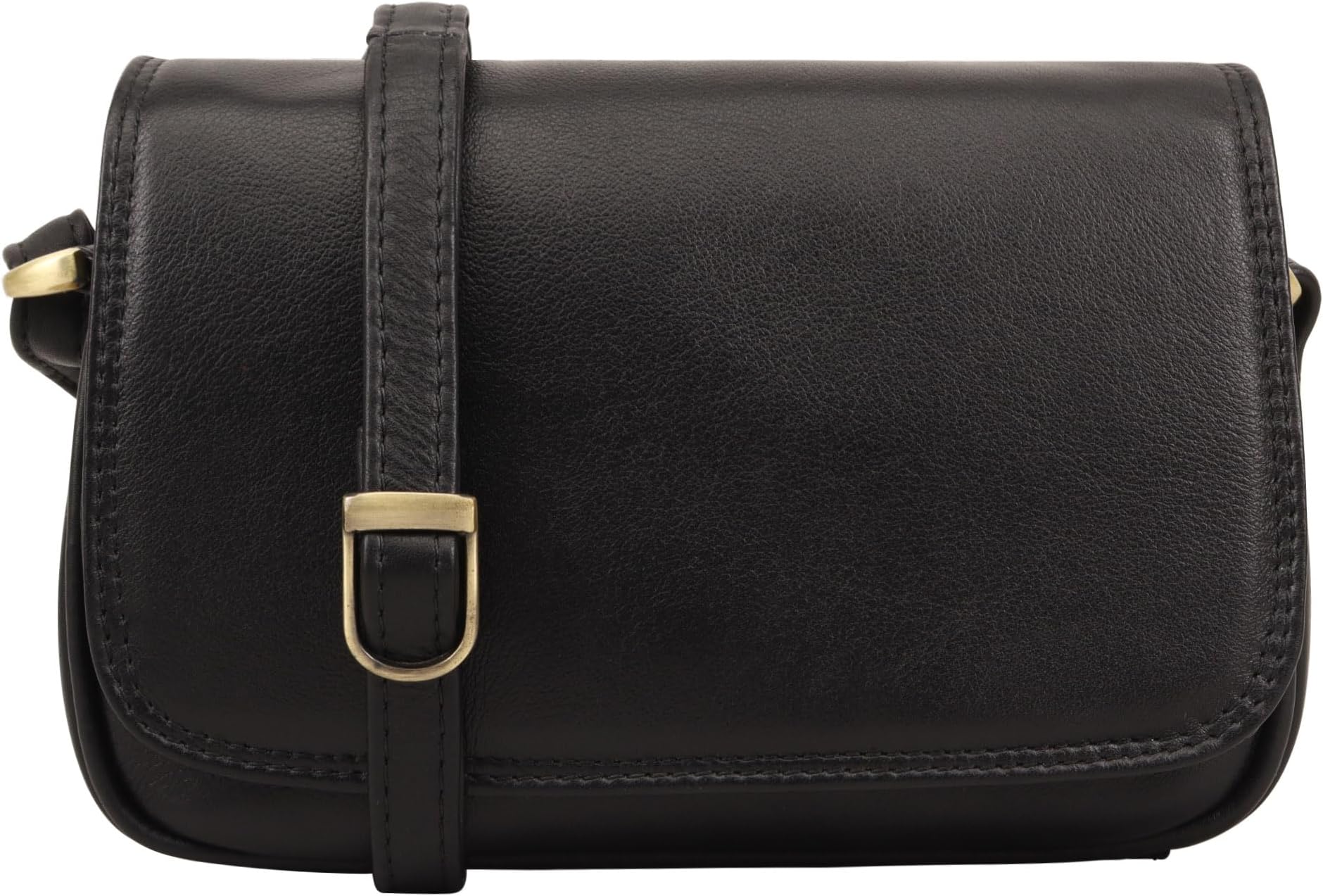 London Genuine Leather Crossbody Handbag – Soft, Compact Shoulder Bag with Adjustable Strap and Multiple Compartments | Amritsar