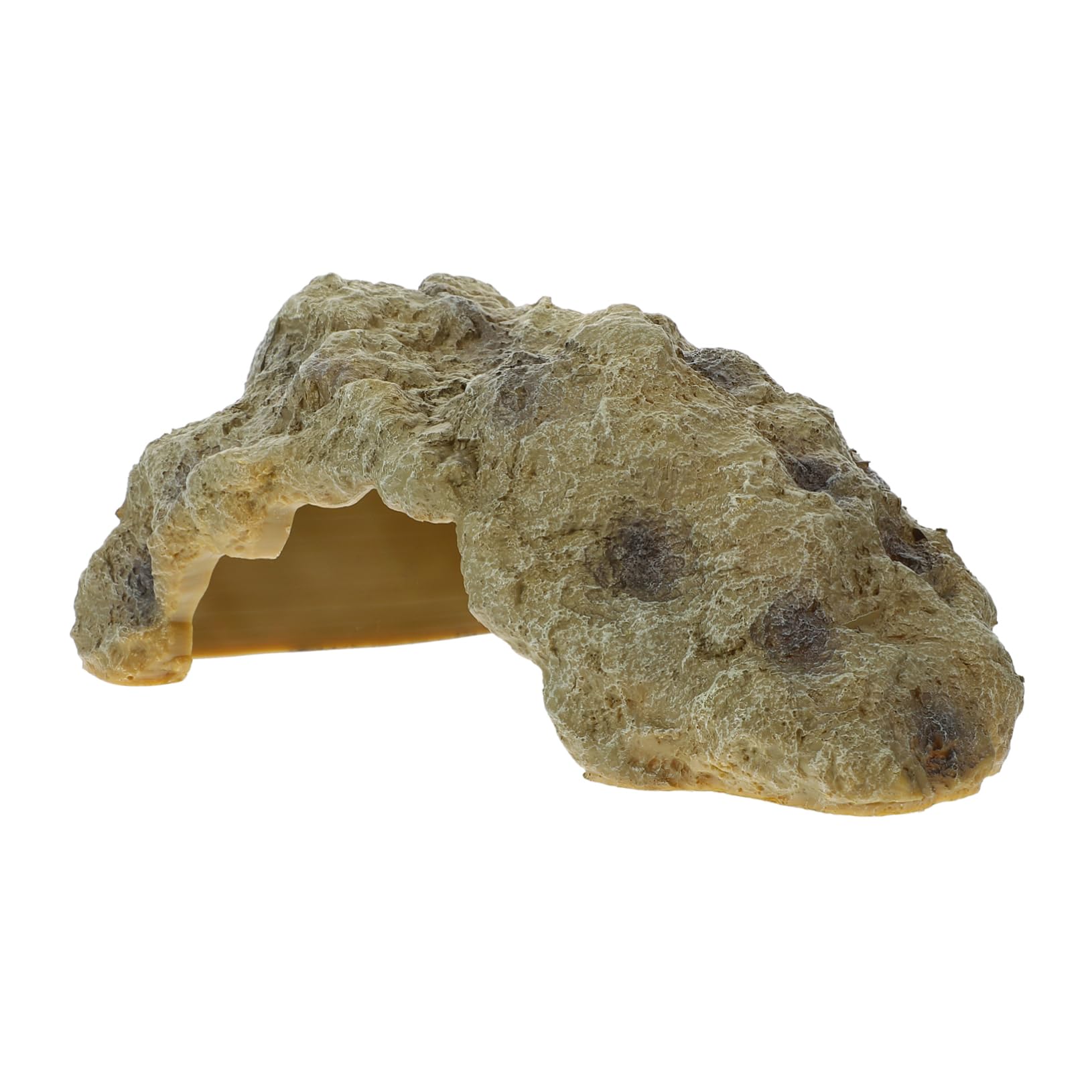 HEMOTON Terrarium Reptiles Hideout Rock Cave Shelter for Lizards Turtles Pets Reptile Decor for Secure Hiding for Naturalistic Environments