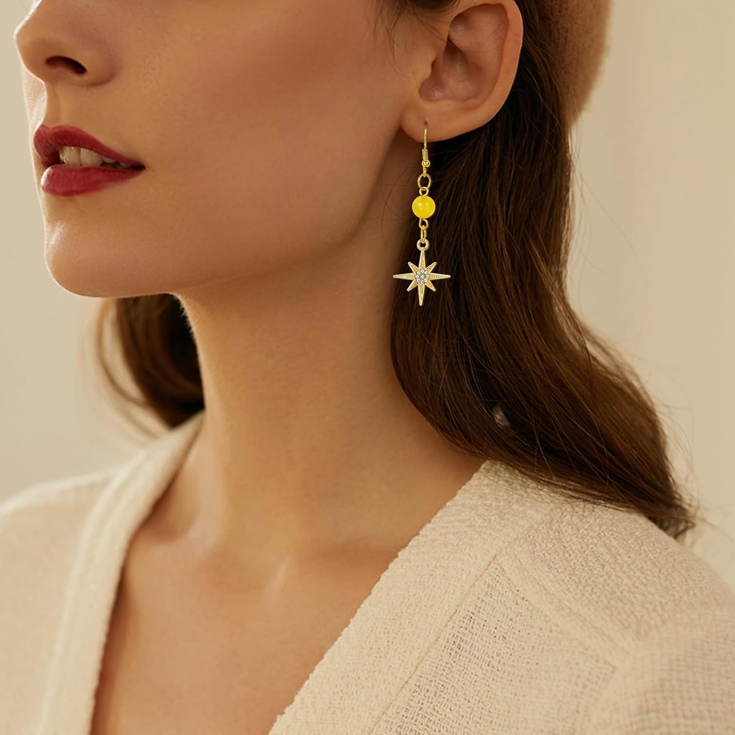 Small Bulk Star Charms Cubic Zirconia Pendants for Earring Necklace Bracelet Jewelry Making - Image 6