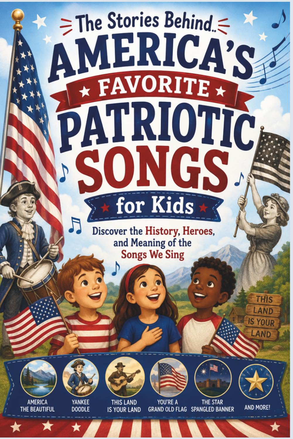 The Stories Behind America's Favorite Patriotic Songs for Kids: Discover the History, Heroes, and Meaning of the Songs We Sing