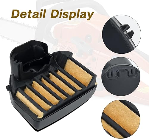 Miniatura 6 de 455 Air Filter Tune Up Kit for Husqvarna 455 Rancher 460 Rancher 460 455E 461 Chainsaw 537255701 Maintenance Kit with Fuel Filter Spark Plug Primer