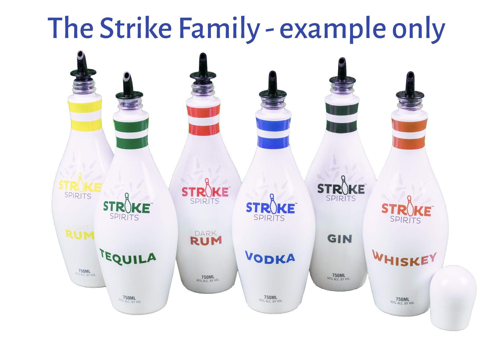 Amazon.co.jp: Strike Spirits ボーリングピンボトル (空) - 賞品
