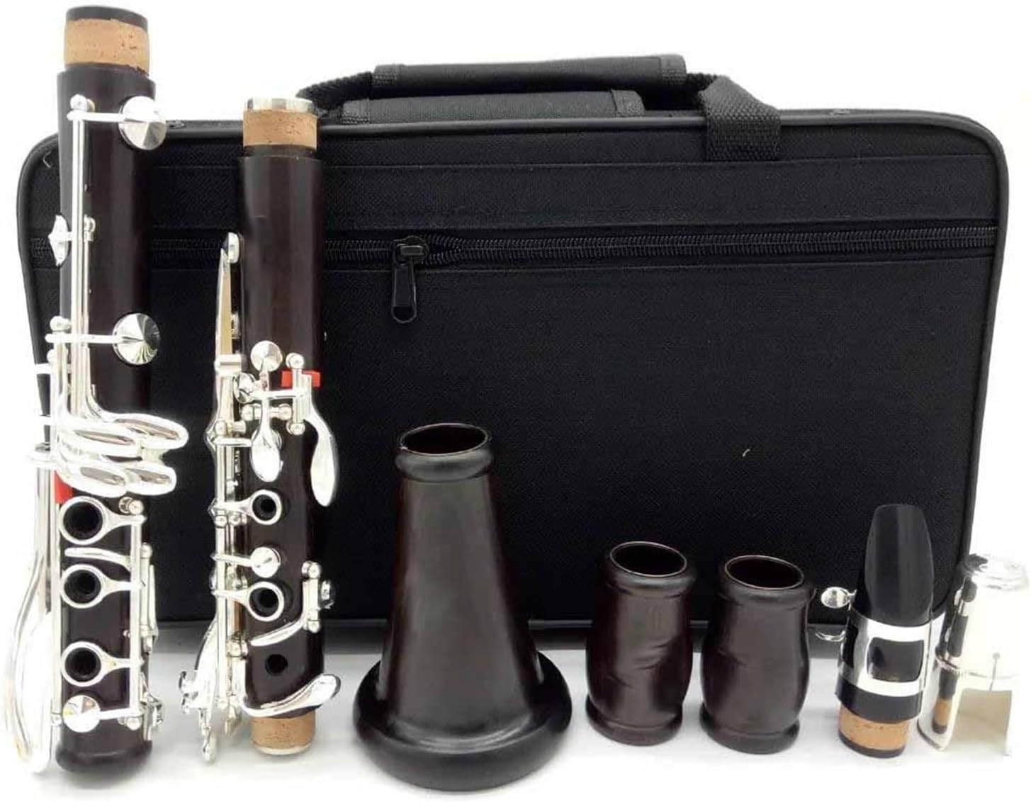Ebony B Flat Clarinet Professional Mouthpiece Accessory Box