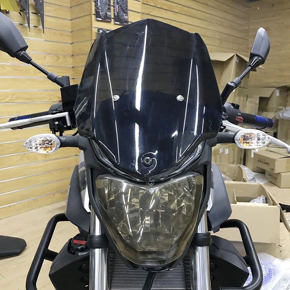 Szyba motocyklowa przednia W Uchwyt montażowy Przepływ