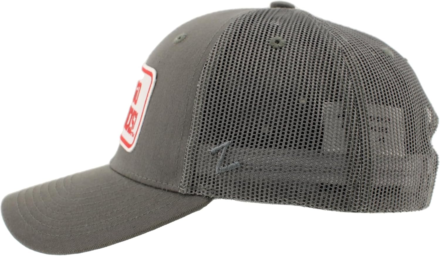 ZHATS Standard NCAA Officially Licensed Snapback Hat Big Rig Patch Gray Defer