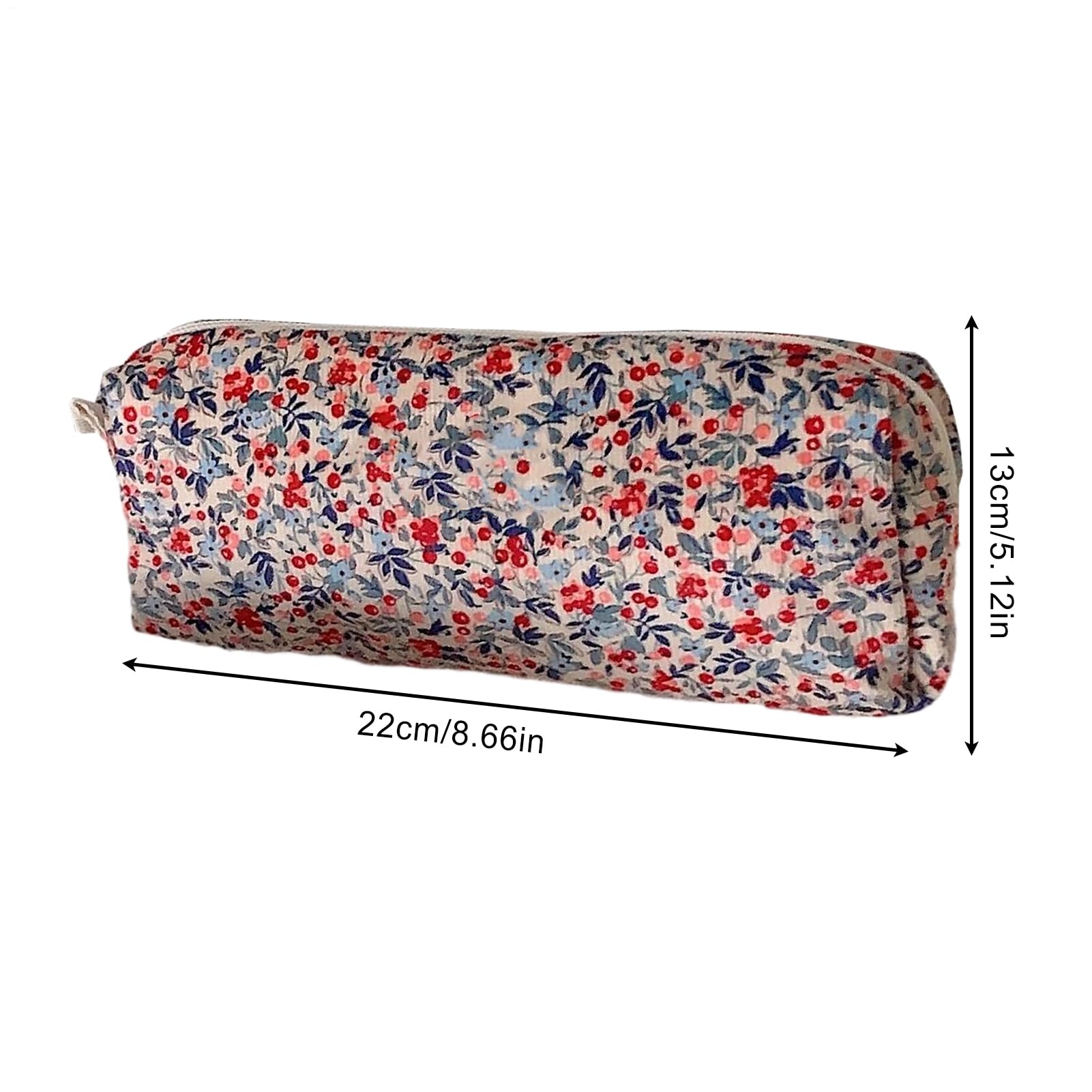 Générique Astuccio scolastico con cordino | 2 borse scolastiche adolescenti | Pochette organizzatrice con ricamo floreale 3D per scuola college donne adolescenti