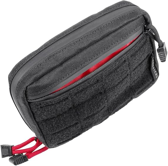 Front Admin Pouch for Plate Carrier, Padded Multi Pocket Molle