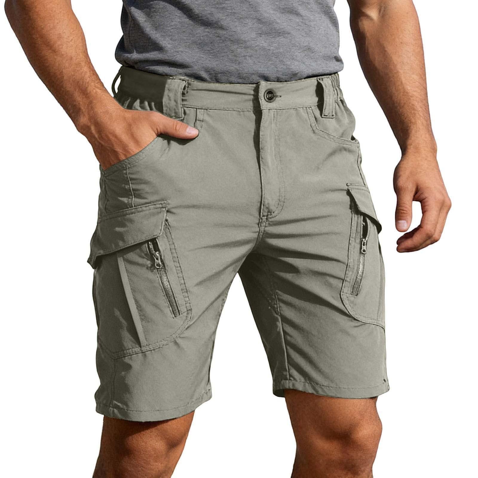 Short cargo stretch pour homme avec poches multifonctions Generisch